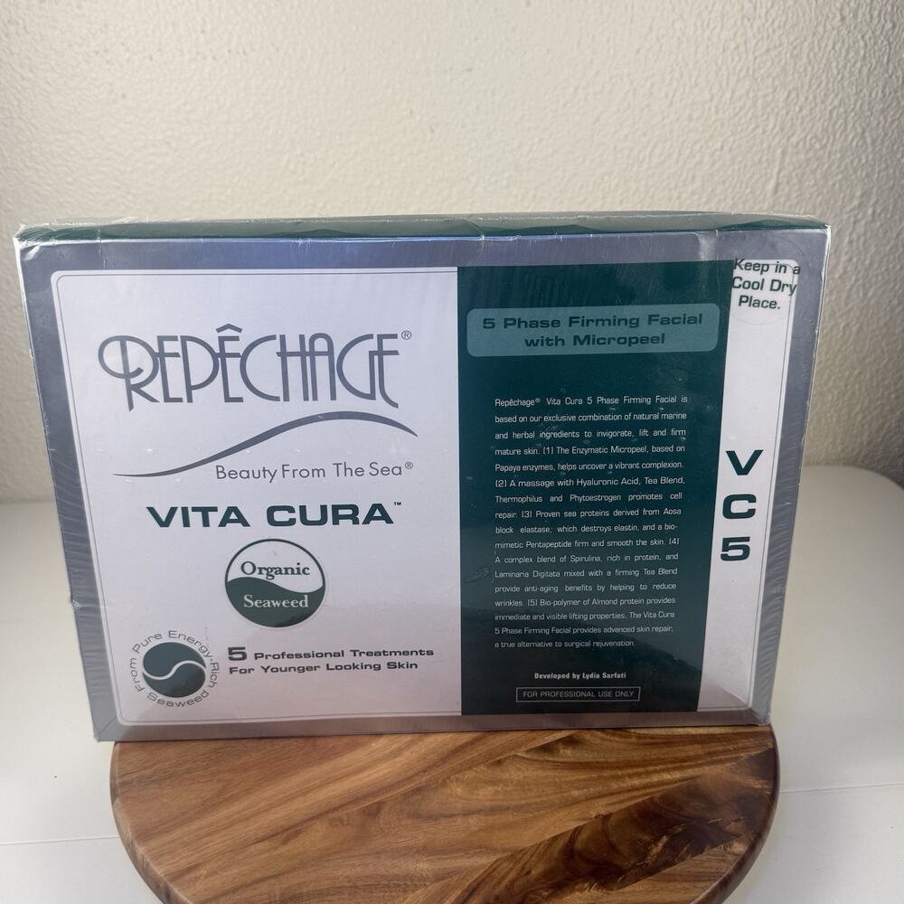 Repechage Vita Cura 5 Phase Firming Facial Kit VC5 Sealed Professional